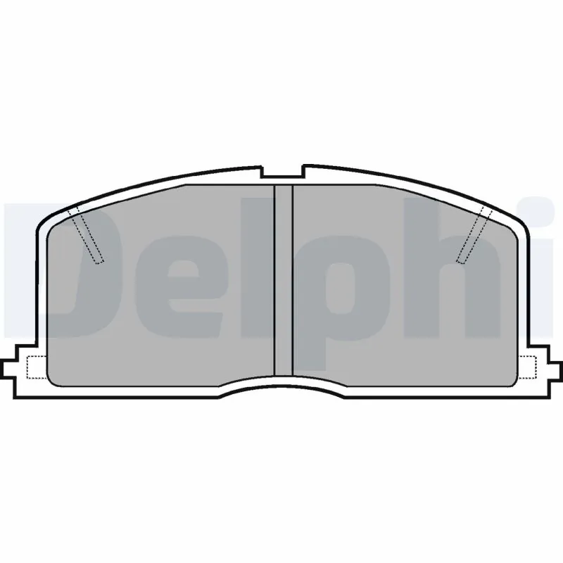 Brake Pad Set, disc brake LP460