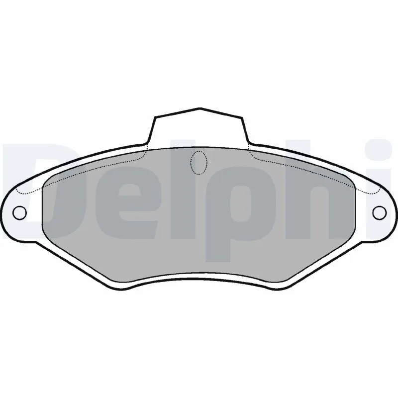 Brake Pad Set, disc brake LP787