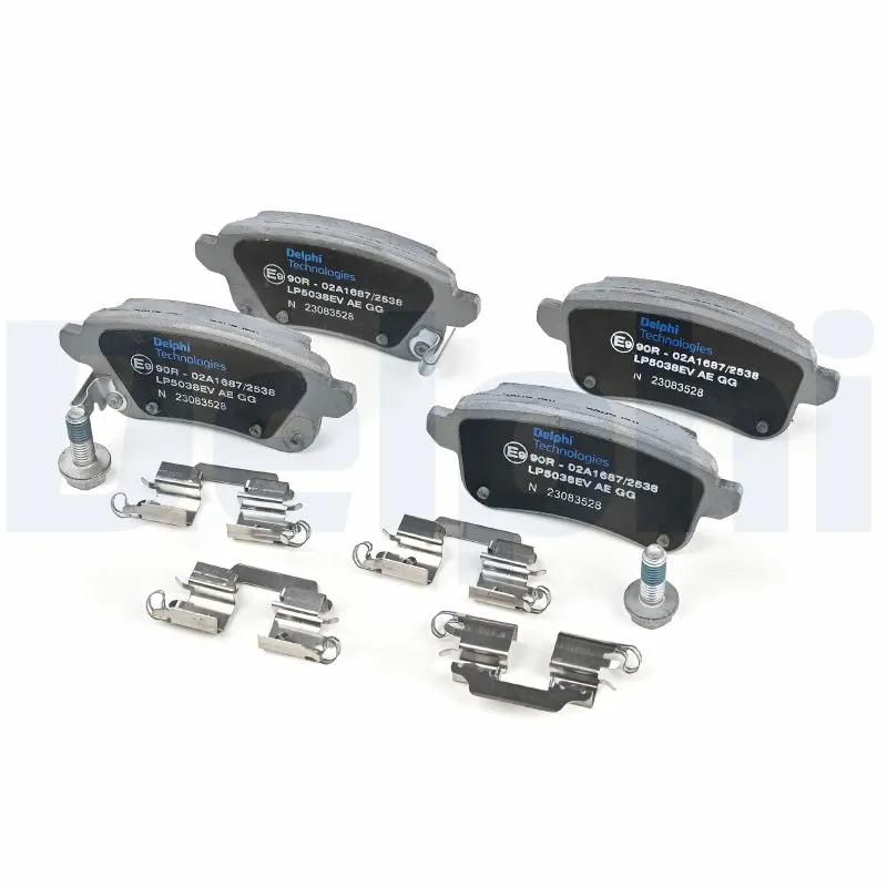 Brake Pad Set, disc brake LP5038EV