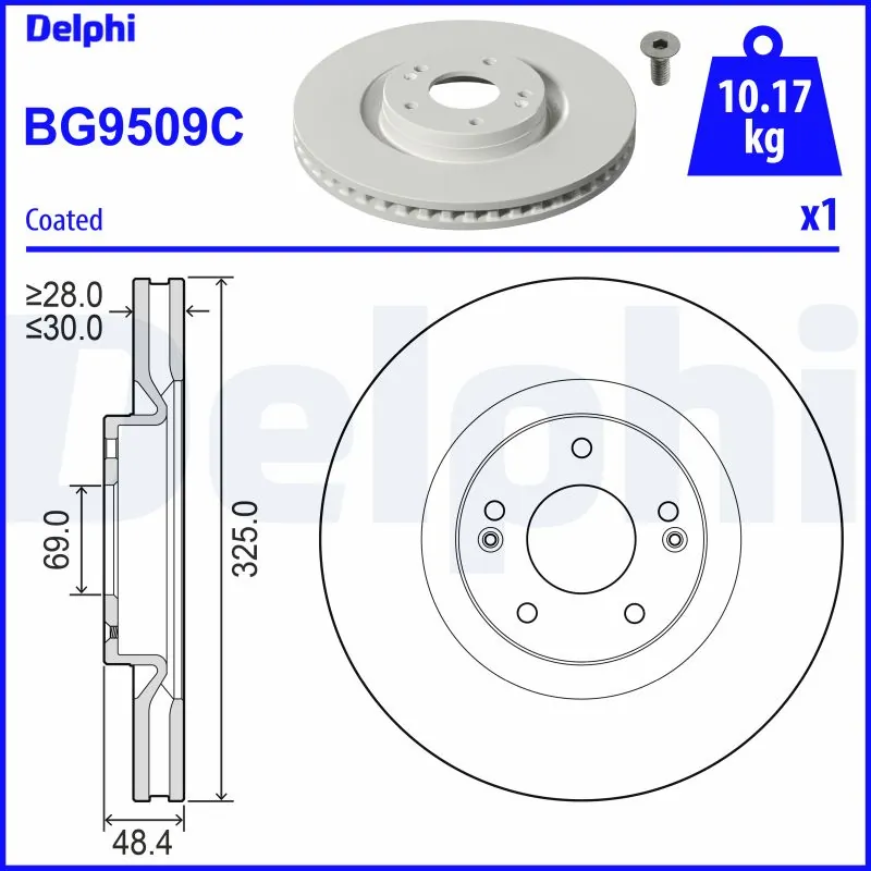 Brake Disc BG9509C