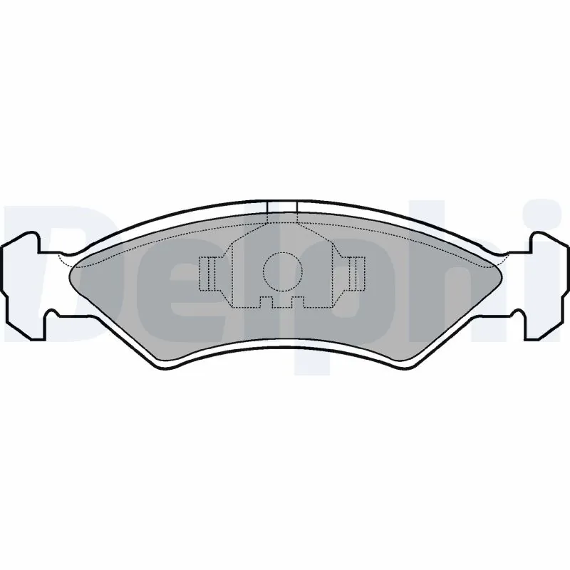 Brake Pad Set, disc brake LP351