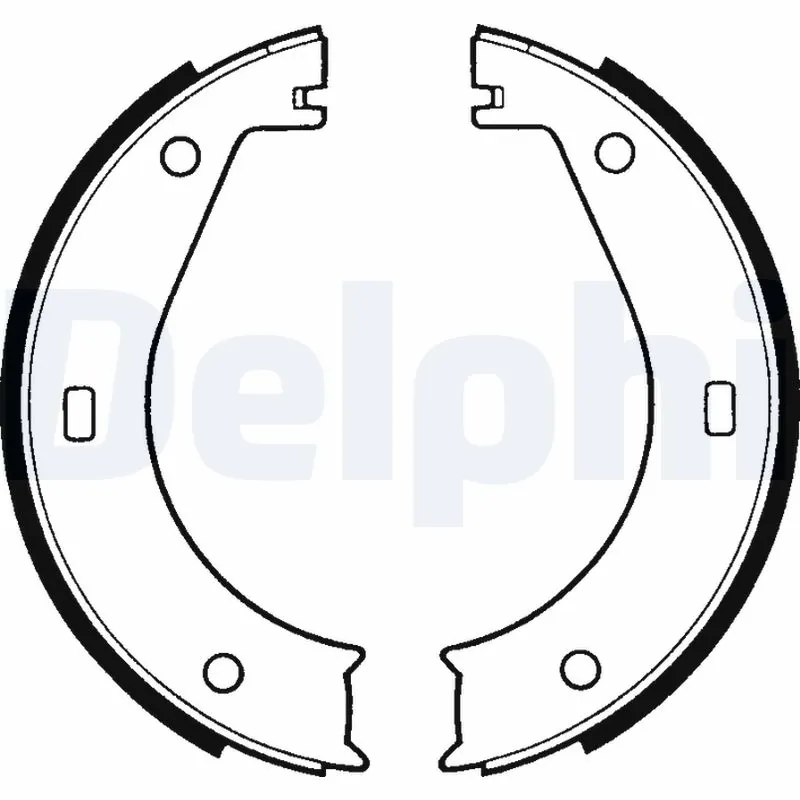 Brake Shoe Set, parking brake LS1573