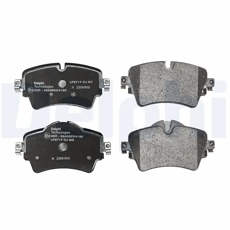 Brake Pad Set, disc brake LP2717