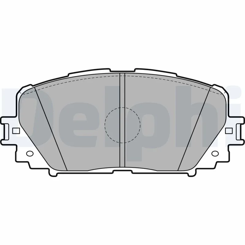 Brake Pad Set, disc brake LP2123