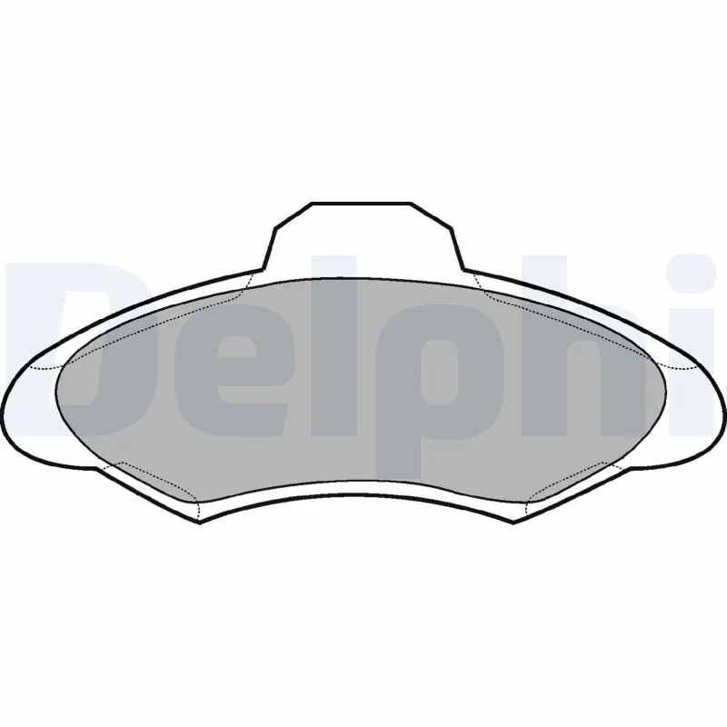 Brake Pad Set, disc brake LP673