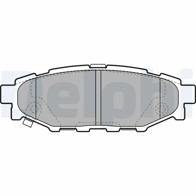 Brake Pad Set, disc brake LP1999