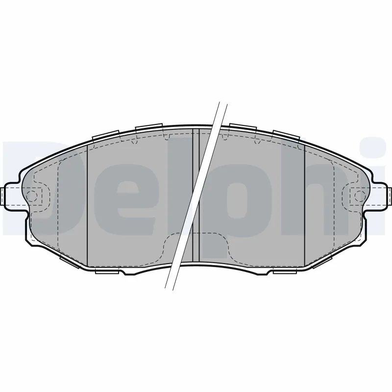 Brake Pad Set, disc brake LP2183