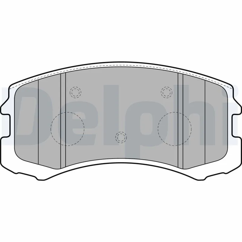Brake Pad Set, disc brake LP1901