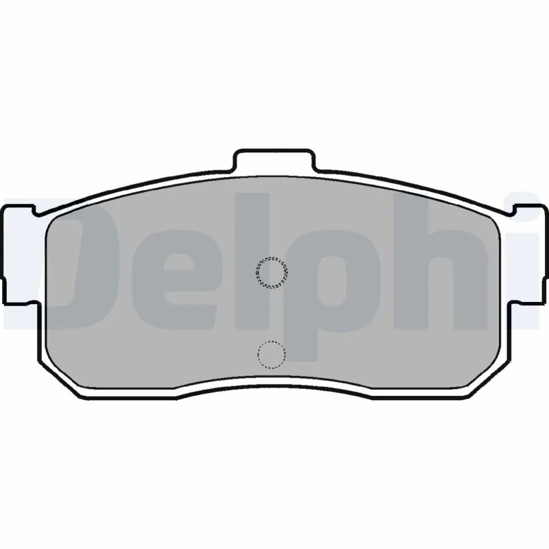 Brake Pad Set, disc brake LP971