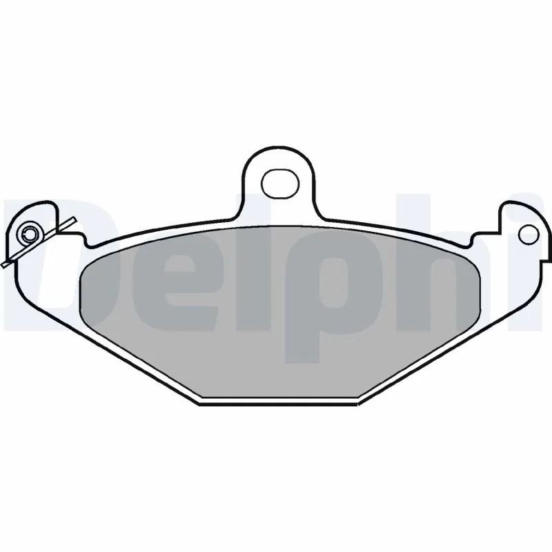 Brake Pad Set, disc brake LP821