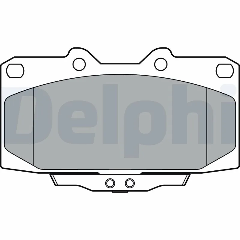 Brake Pad Set, disc brake LP3409