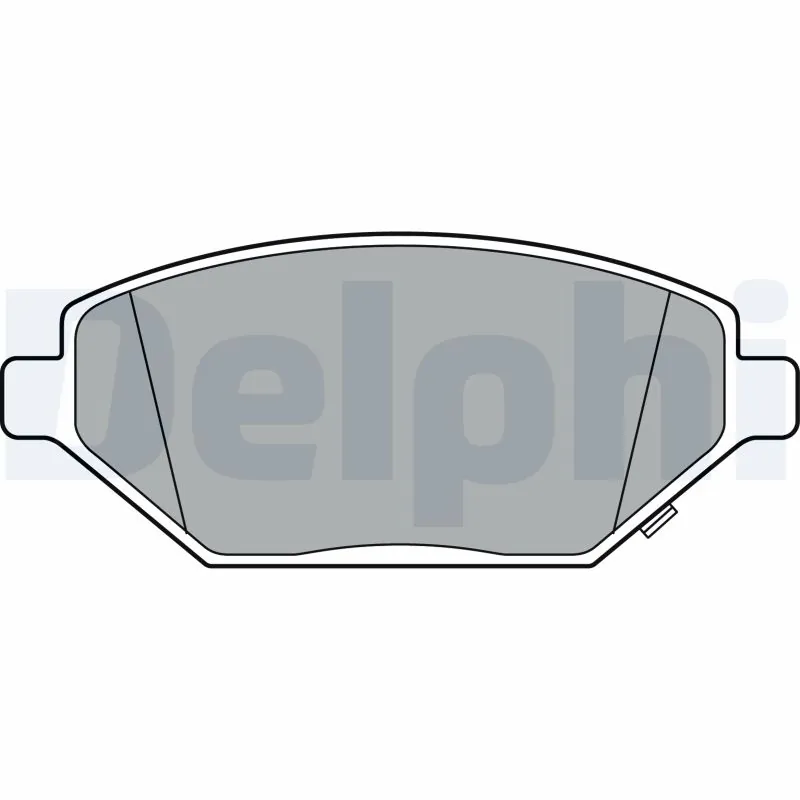 Brake Pad Set, disc brake LP3301