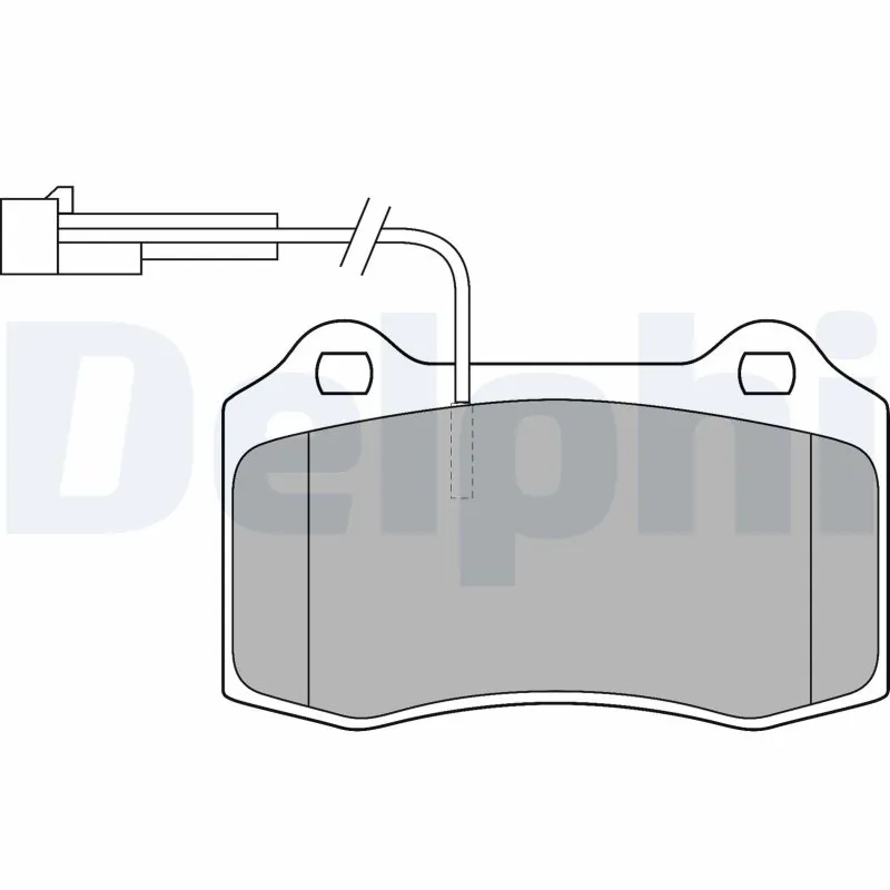 Brake Pad Set, disc brake LP1543
