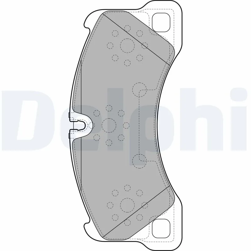Brake Pad Set, disc brake LP2117