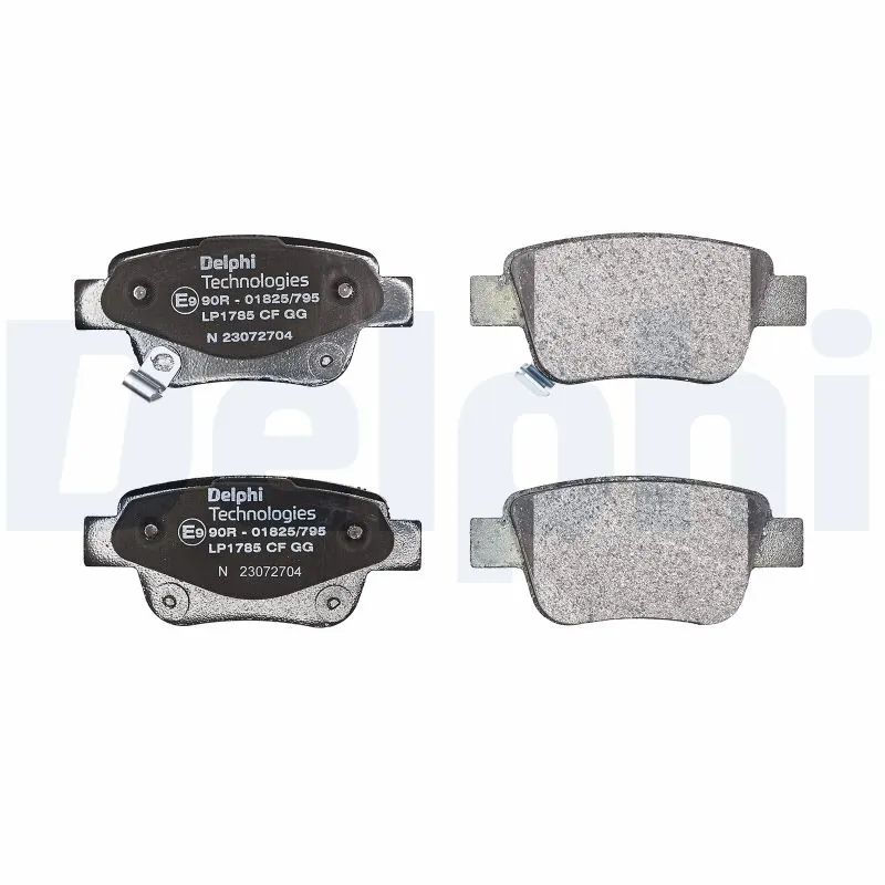 Brake Pad Set, disc brake LP1785
