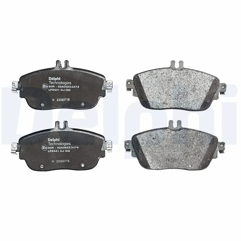 Brake Pad Set, disc brake LP2441