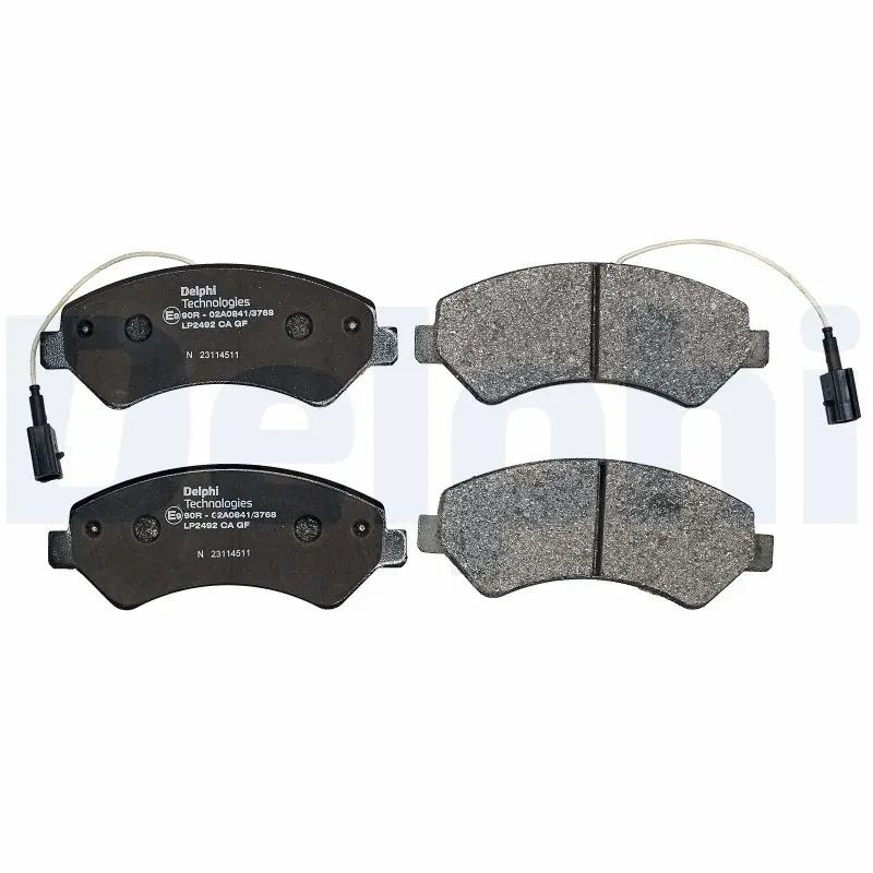Brake Pad Set, disc brake LP2492