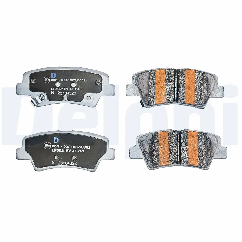 Brake Pad Set, disc brake LP5021EV