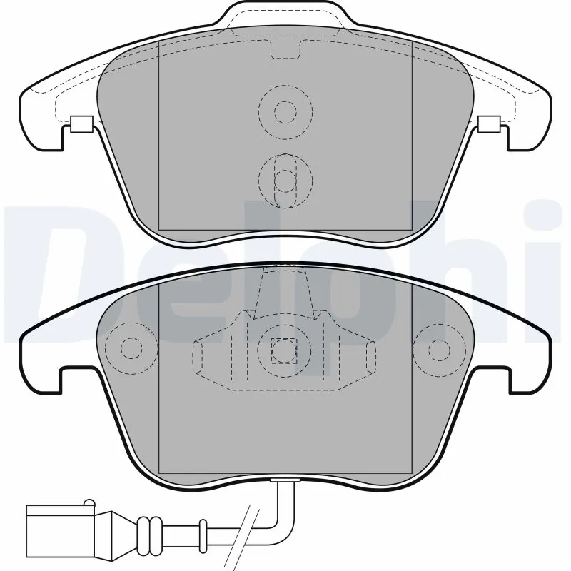Brake Pad Set, disc brake LP2110
