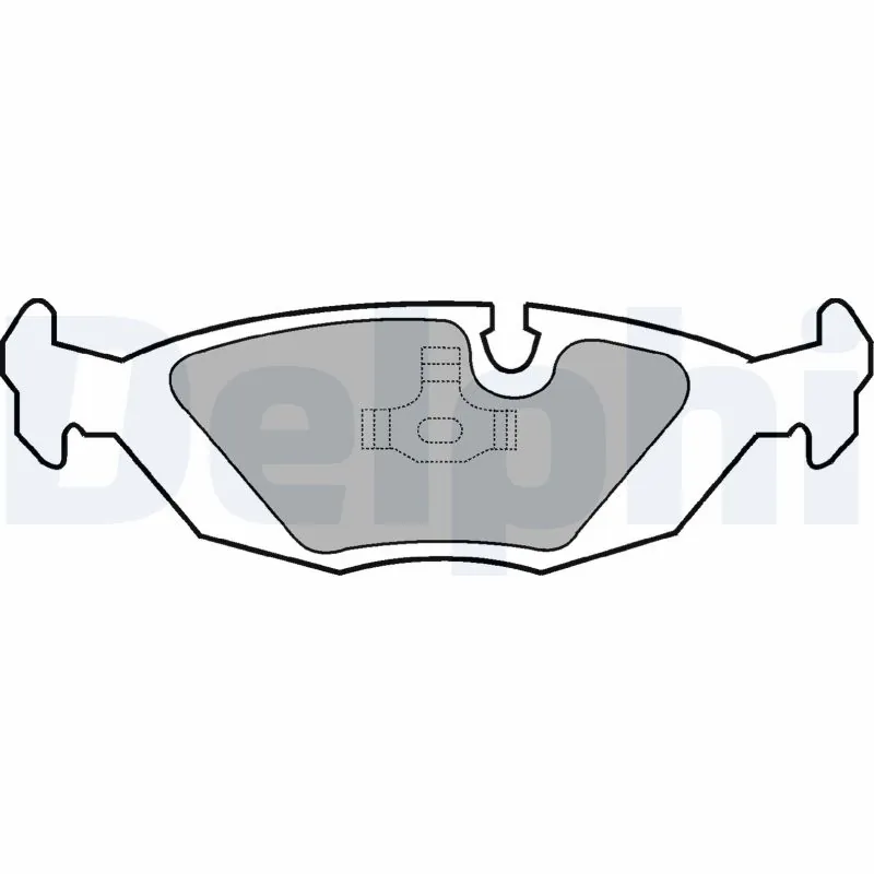 Brake Pad Set, disc brake LP442
