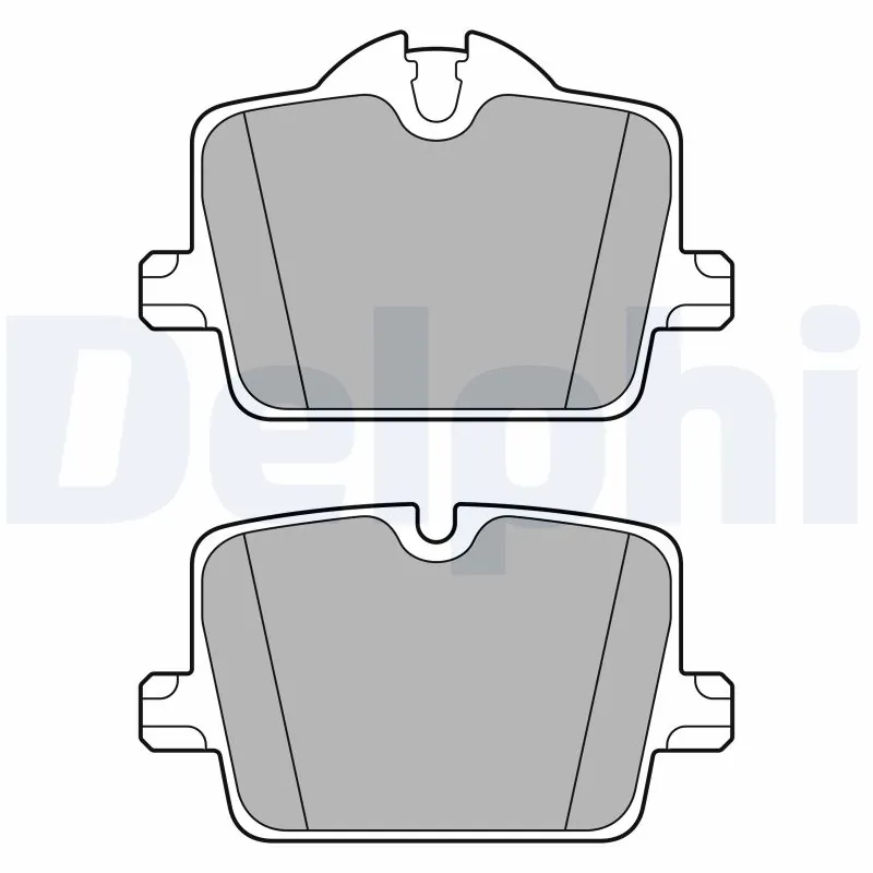 Brake Pad Set, disc brake LP3605