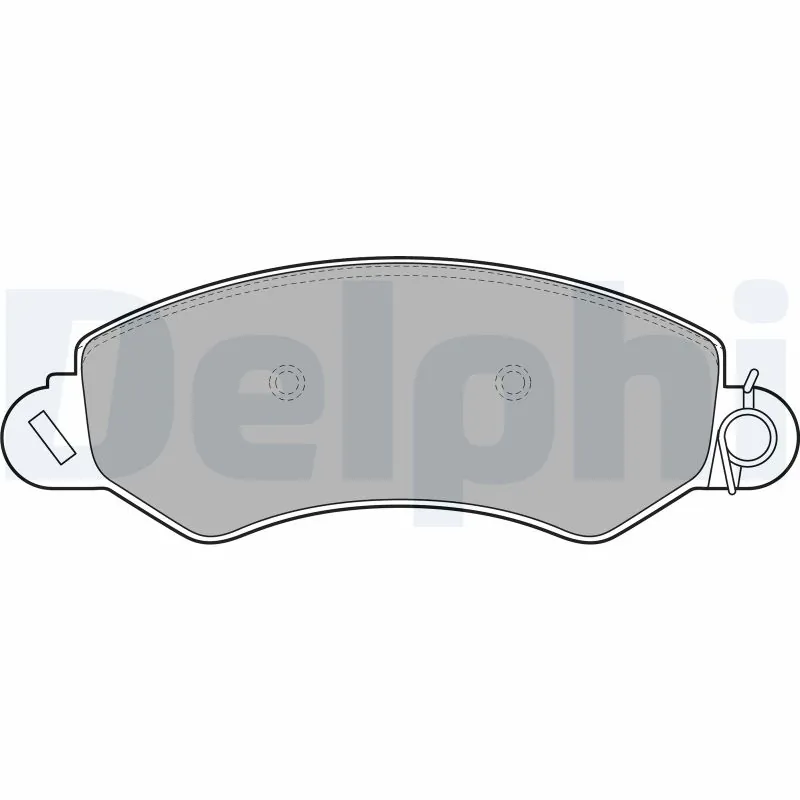 Brake Pad Set, disc brake LP2096