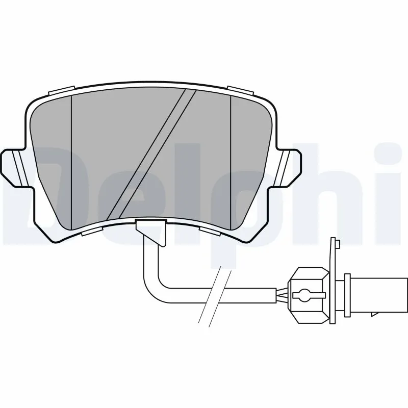 Brake Pad Set, disc brake LP3141