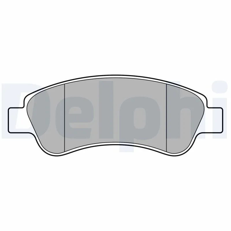 Brake Pad Set, disc brake LP3660