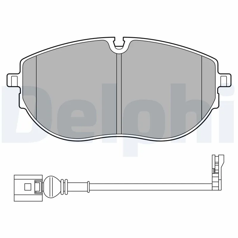 Brake Pad Set, disc brake LP3652