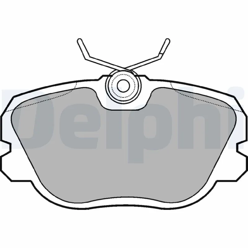 Brake Pad Set, disc brake LP731