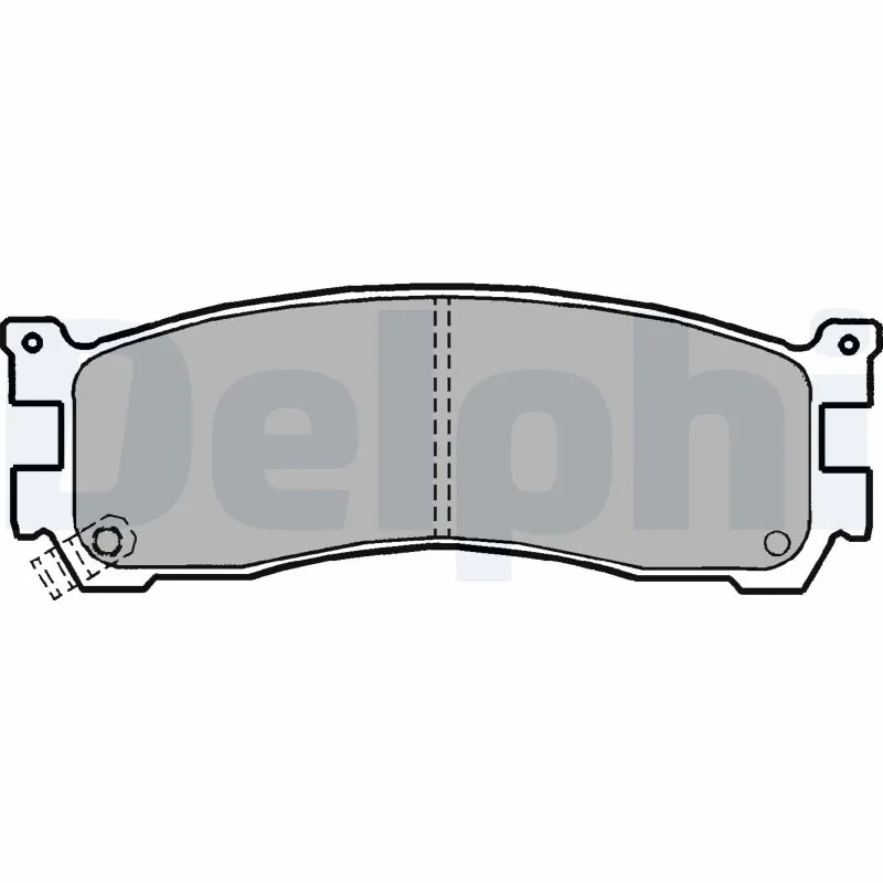 Brake Pad Set, disc brake LP1189