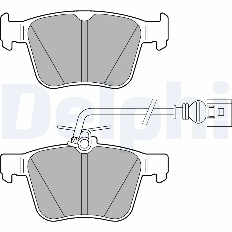 Brake Pad Set, disc brake LP3267