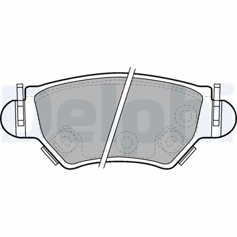 Brake Pad Set, disc brake LP1553