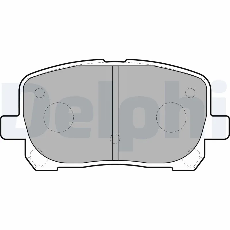 Brake Pad Set, disc brake LP1711