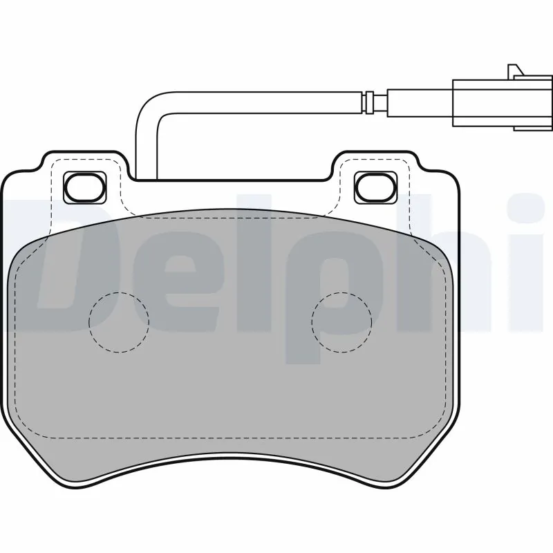 Brake Pad Set, disc brake LP2200
