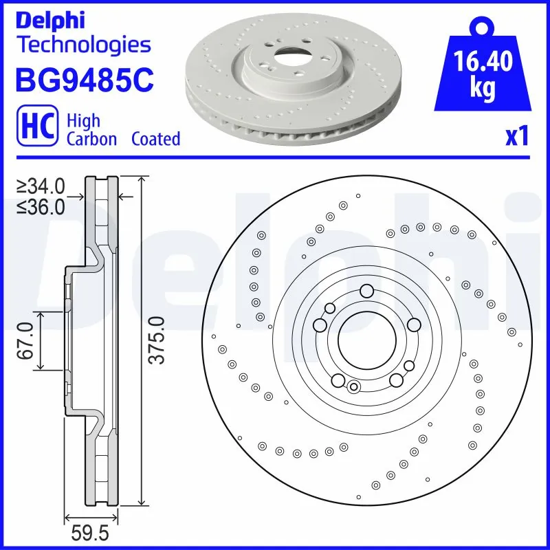 Brake Disc BG9485C