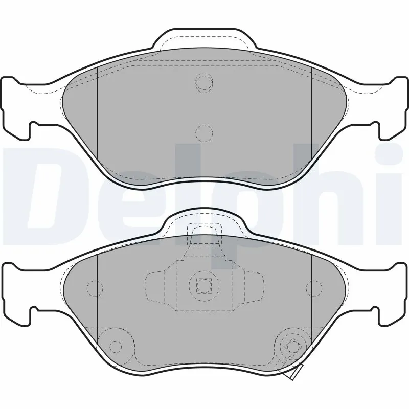 Brake Pad Set, disc brake LP2005