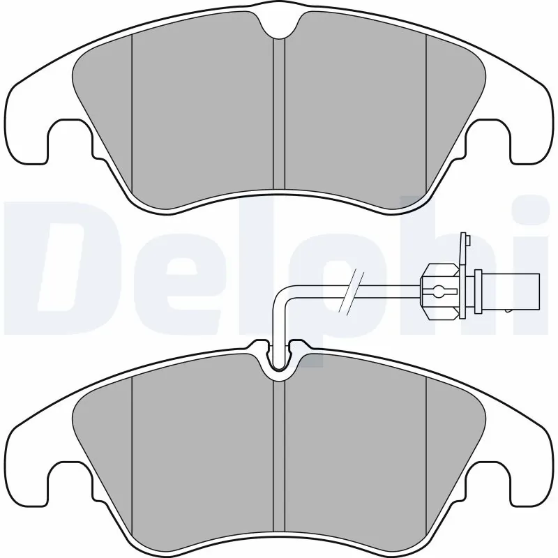 Brake Pad Set, disc brake LP3152