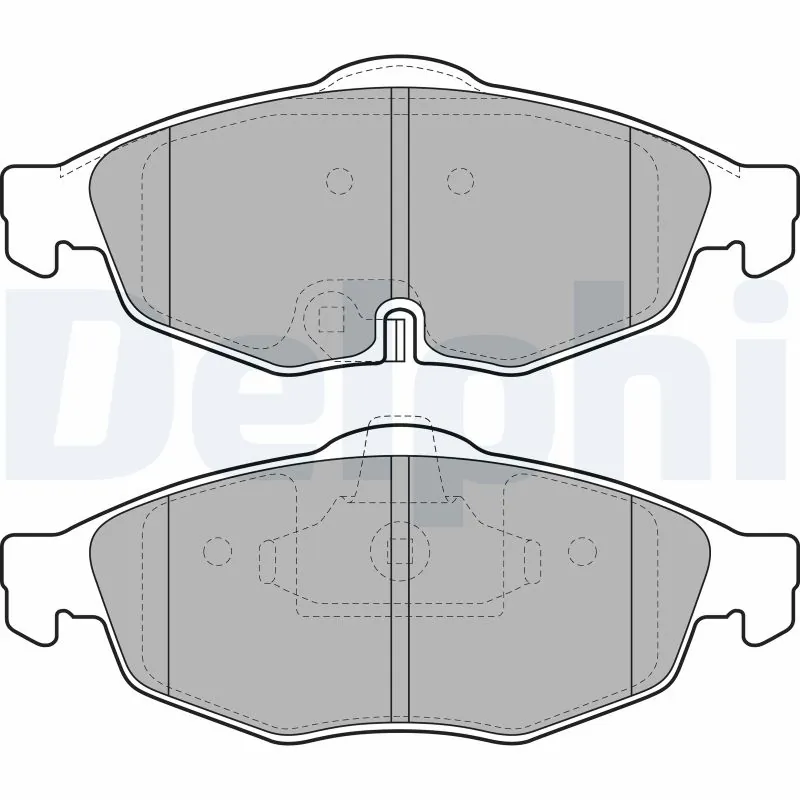 Brake Pad Set, disc brake LP1963