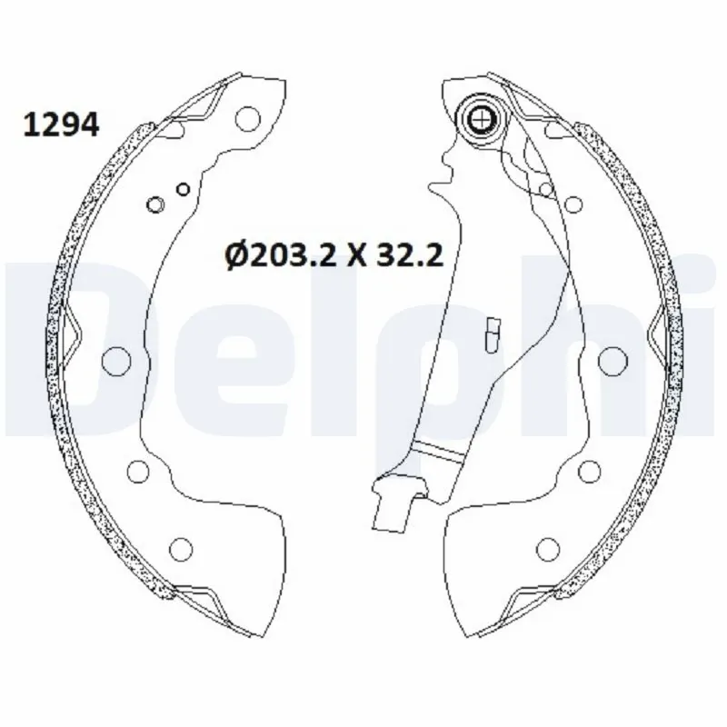 Brake Shoe Set LS2181