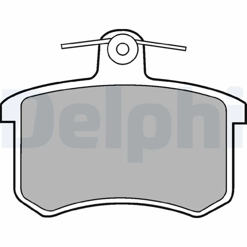 Brake Pad Set, disc brake LP451