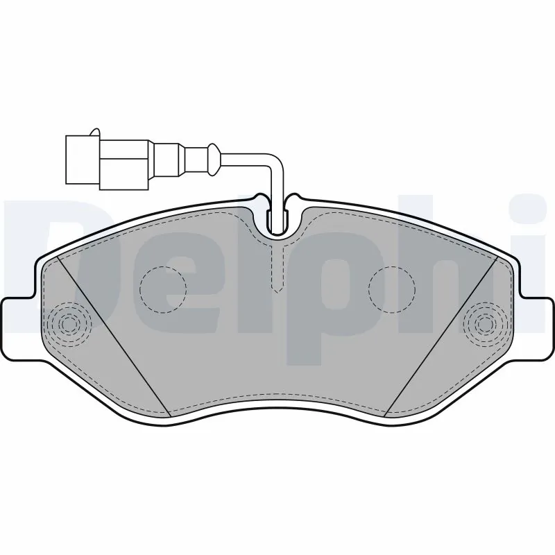 Brake Pad Set, disc brake LP2043