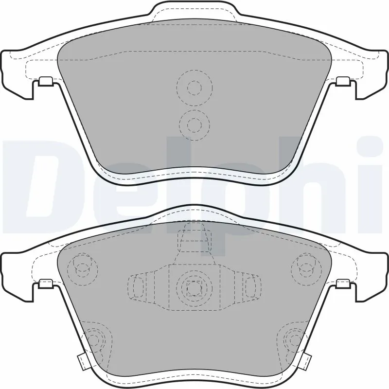 Brake Pad Set, disc brake LP2025