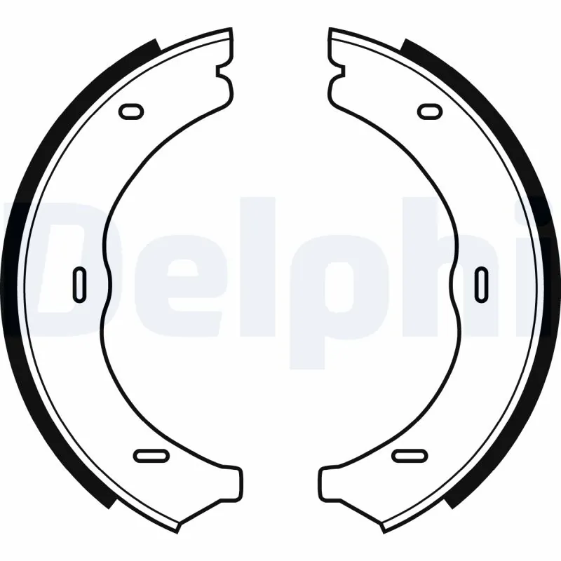 Brake Shoe Set, parking brake LS1967