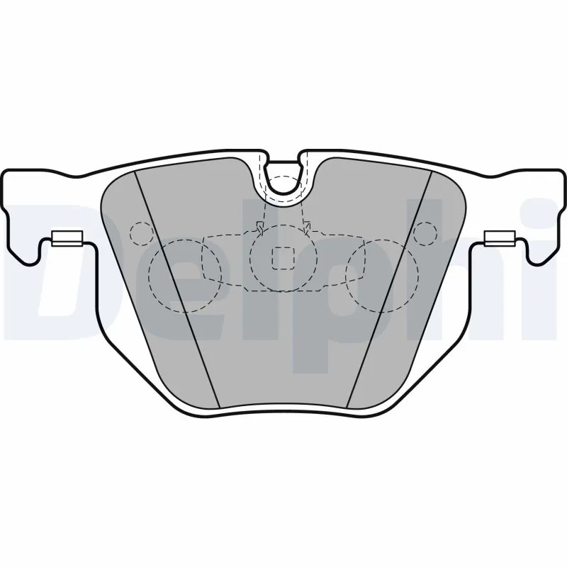 Brake Pad Set, disc brake LP2256