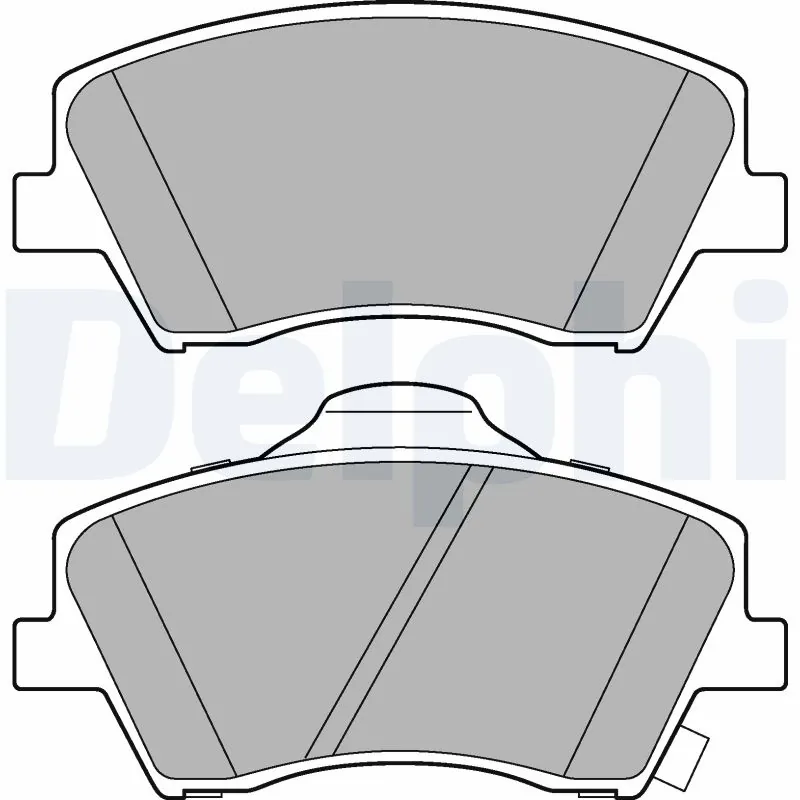 Brake Pad Set, disc brake LP3264