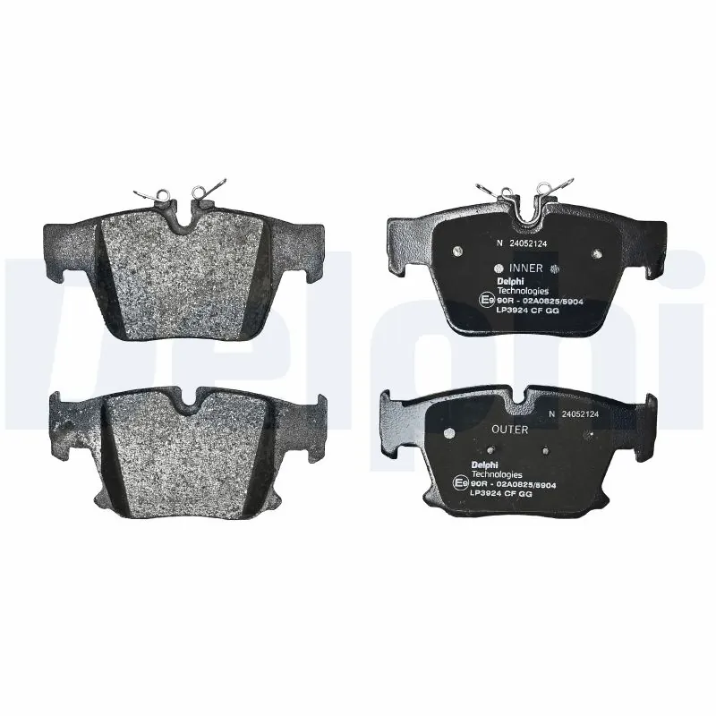 Brake Pad Set, disc brake LP3924