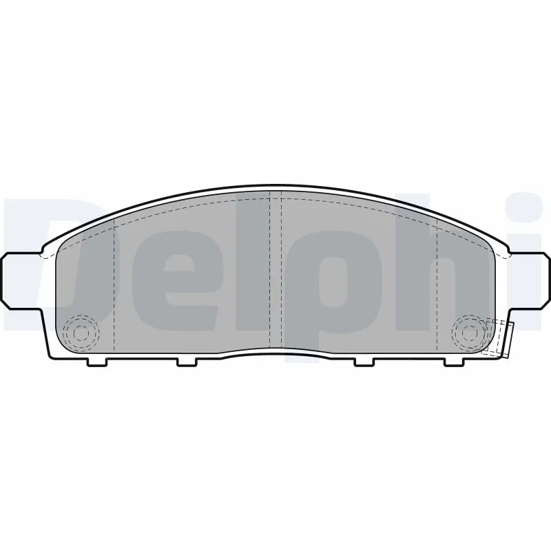 Brake Pad Set, disc brake LP2074