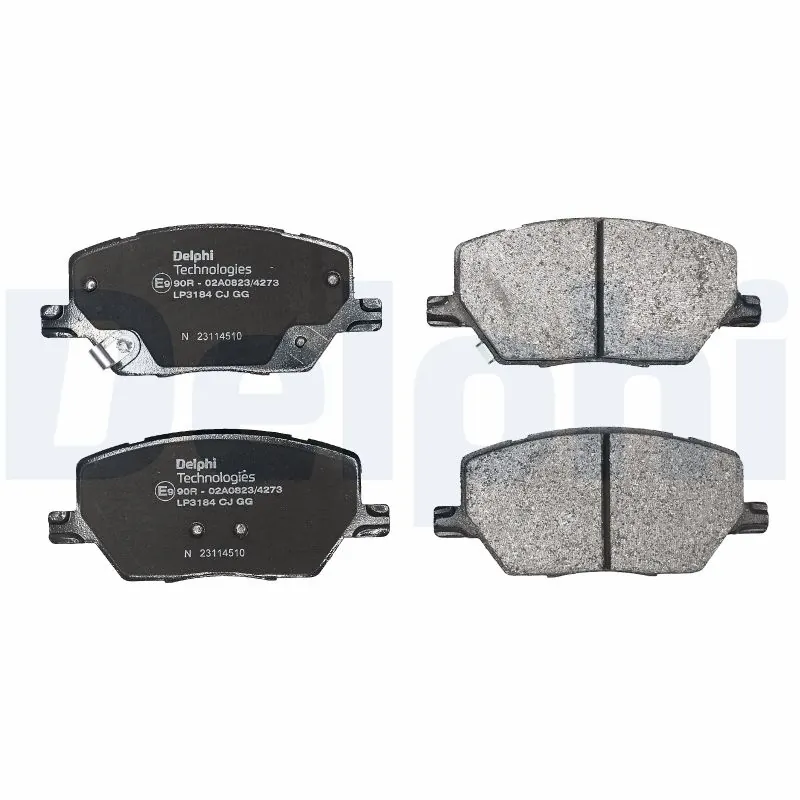 Brake Pad Set, disc brake LP3184