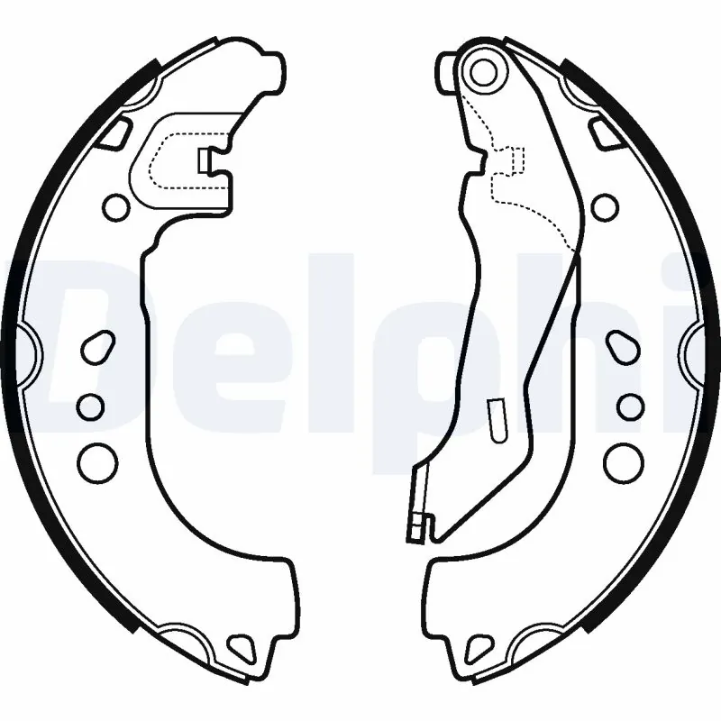 Brake Shoe Set LS2107